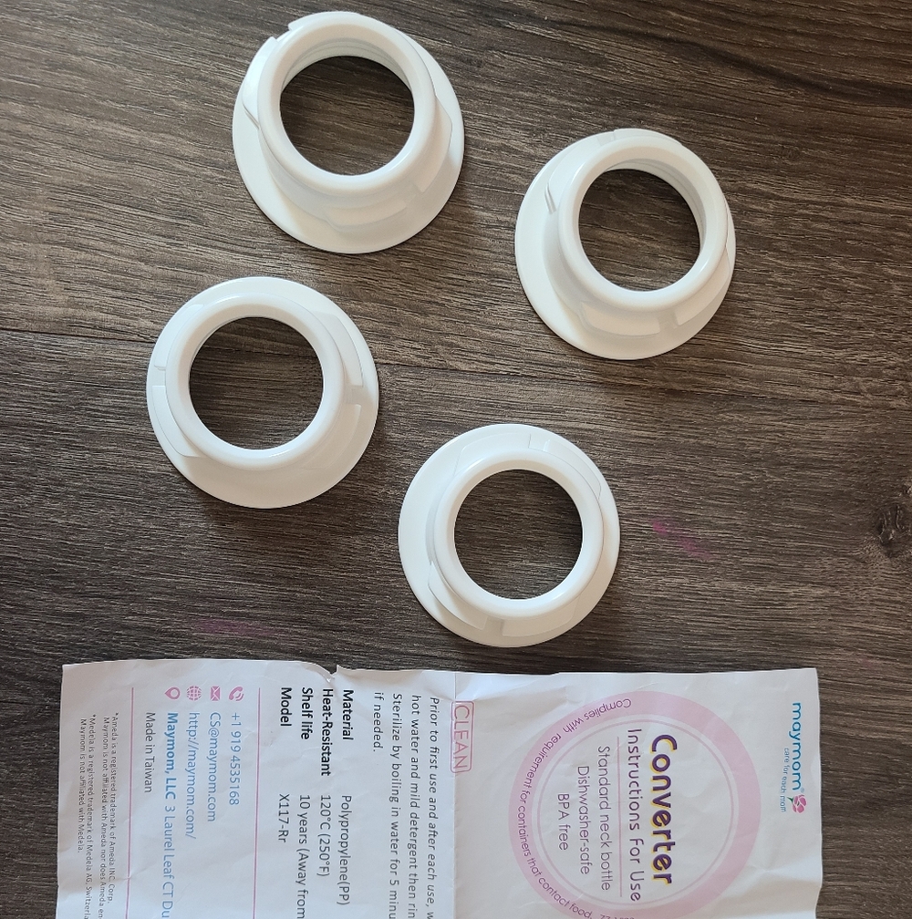 Maymom Breast Pump Flange Adapters